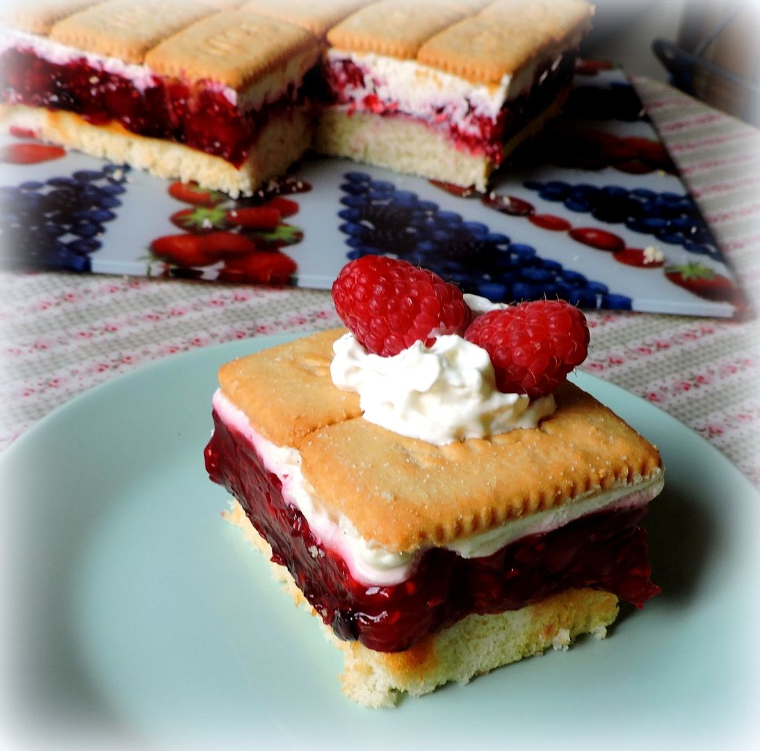 Raspberry Dessert Cake The English Kitchen